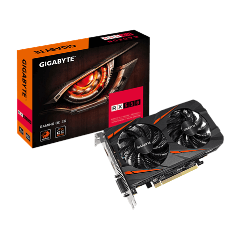 Radeon™ RX 550 Gaming OC 2GB GDDR5 128bit _RX550GAMING OC-2GD _817S